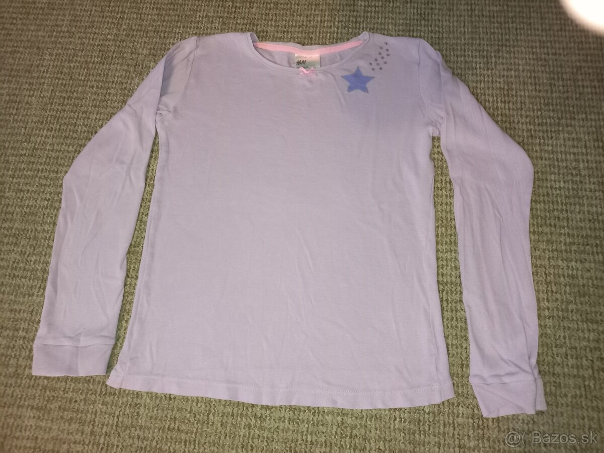 Dievčenské oblečenie veľkosť 134 - 140 - BALÍK 23 ks - 13