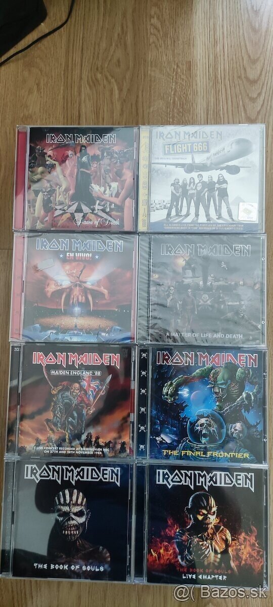 Prodám CD Iron Maiden.1 - 13