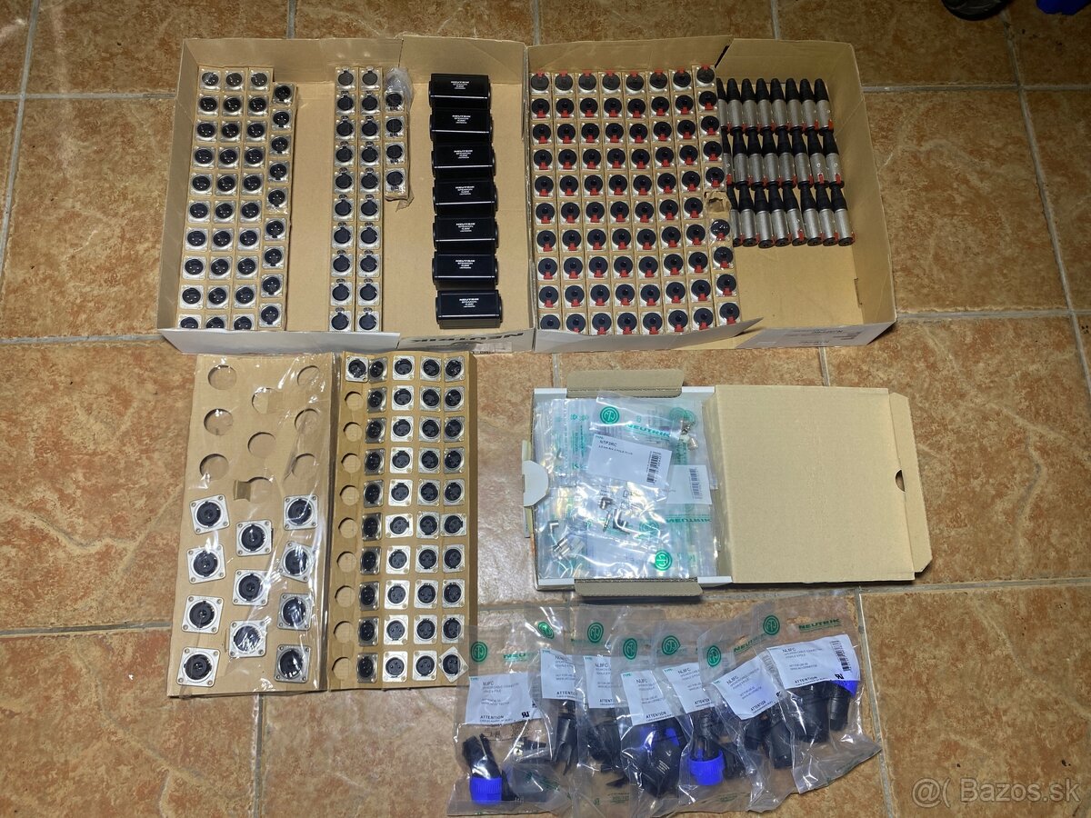 neutrik konektory spojky - 13