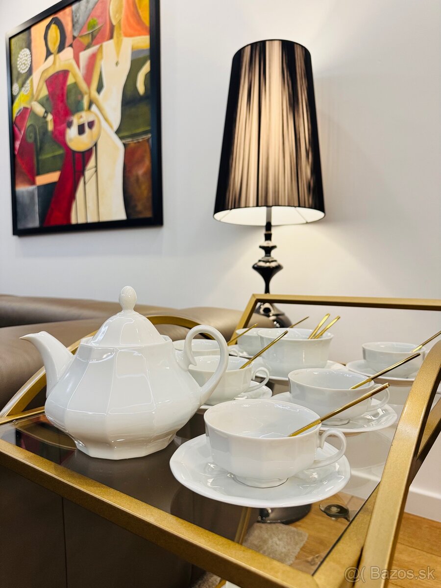 Art Deco súprava na čaj aj kávu pre 10 osôb - 13