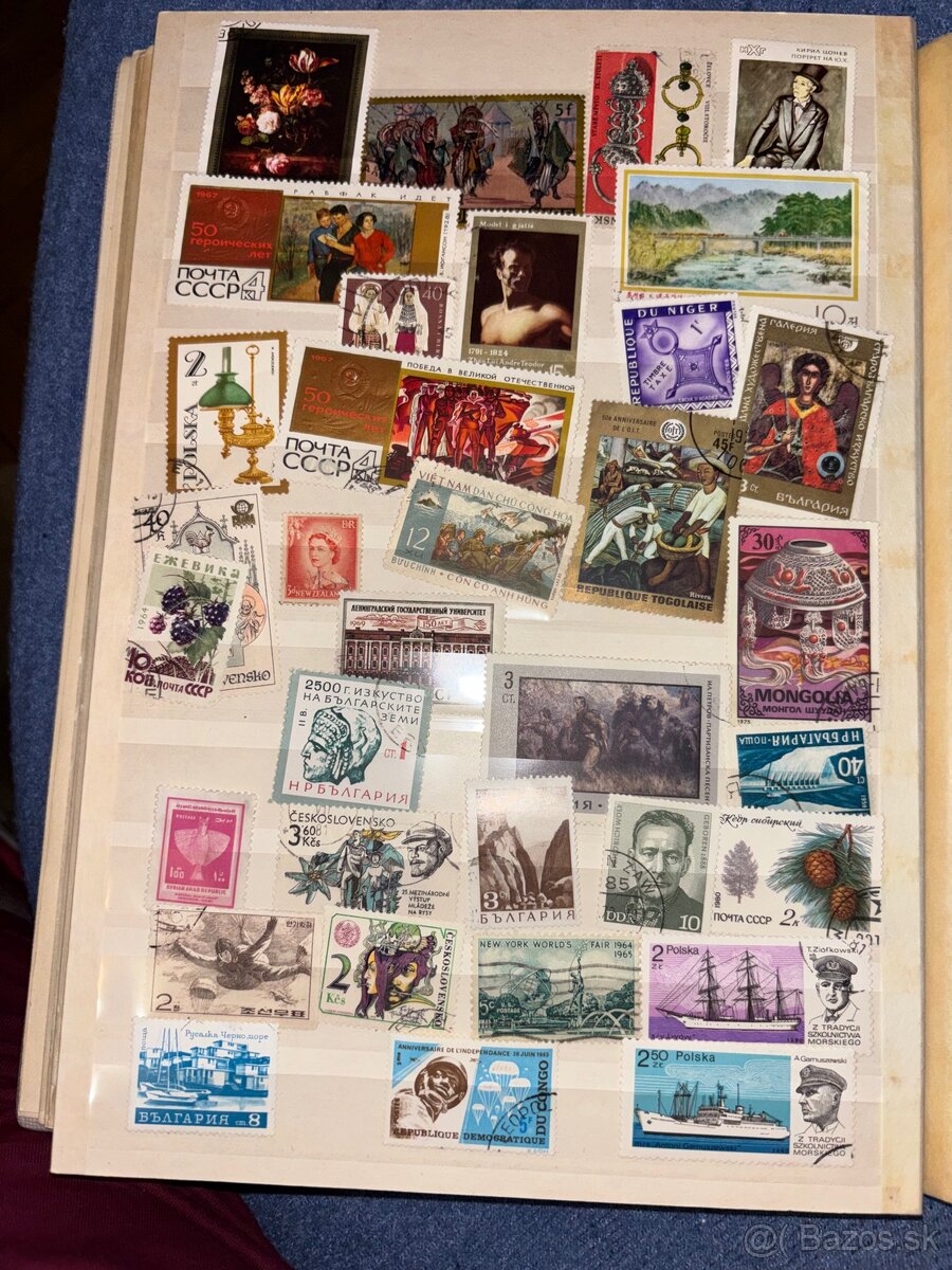 Celý album poštových známok - 13