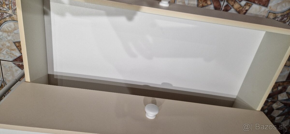 Retro prebaľovacia komoda,stolík s vaničkou - 13