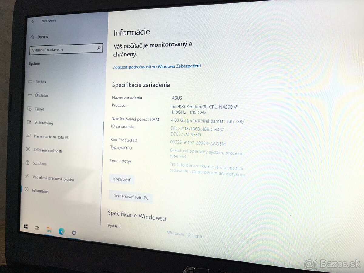 ASUS E402NA-GA165T BLUE / WINDOWS 10 - 13