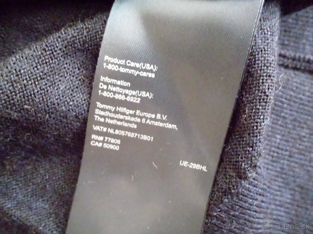 Tommy Hilfiger Premium wool pánsky sveter L - 13