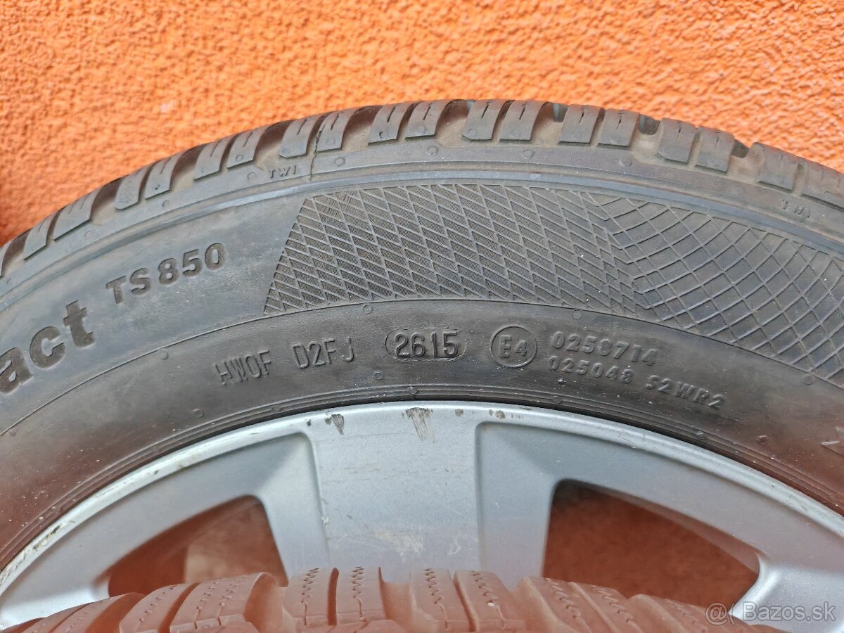 original disky 5x112 R16 s pneu 205/55 R16 - 13