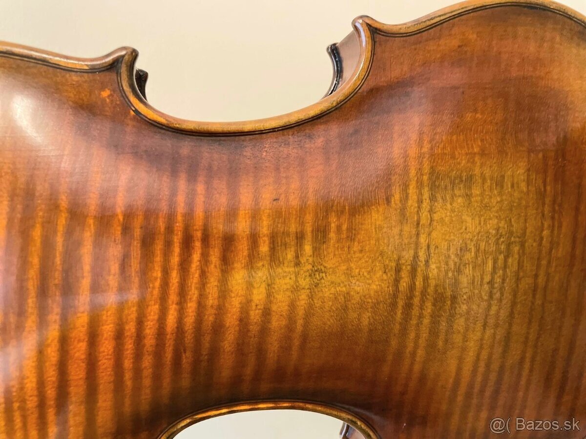 husle 4/4 model Stradivari ( olejovy lak) - 13