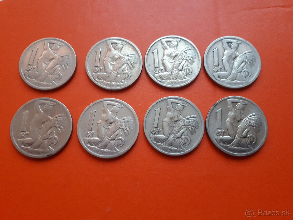 Ponúkam na predaj mince 1.Republika a ČSSR - 13