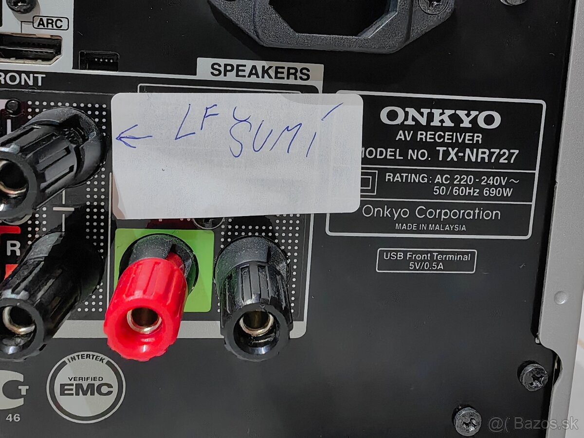 Onkyo TX-NR727 Bluetooth - 13