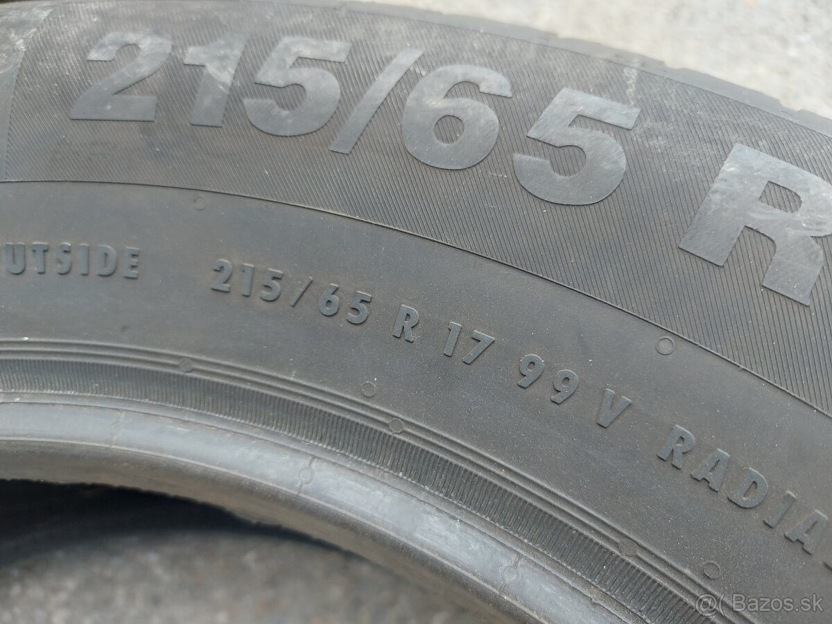 215/65R17 CONTINENTAL letne pneumatiky SUV - 13