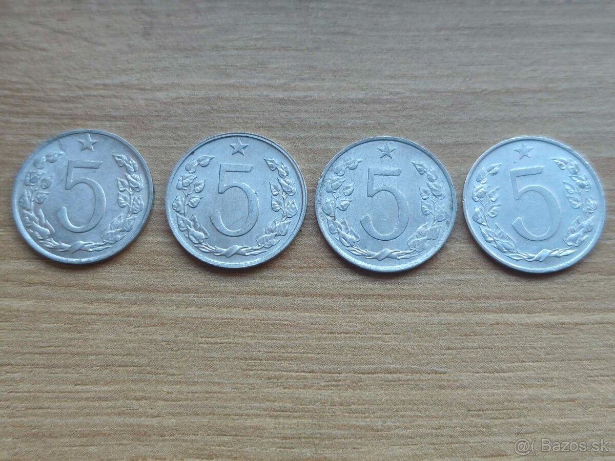 Staré československé mince - 13
