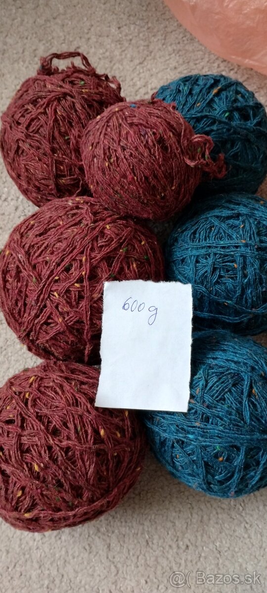 Vlna na pletenie a háčkovanie rôzna 3500g - 13