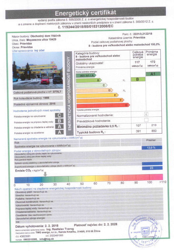 Prenájom / predaj - Obchodné priestory - Prievidza - 13