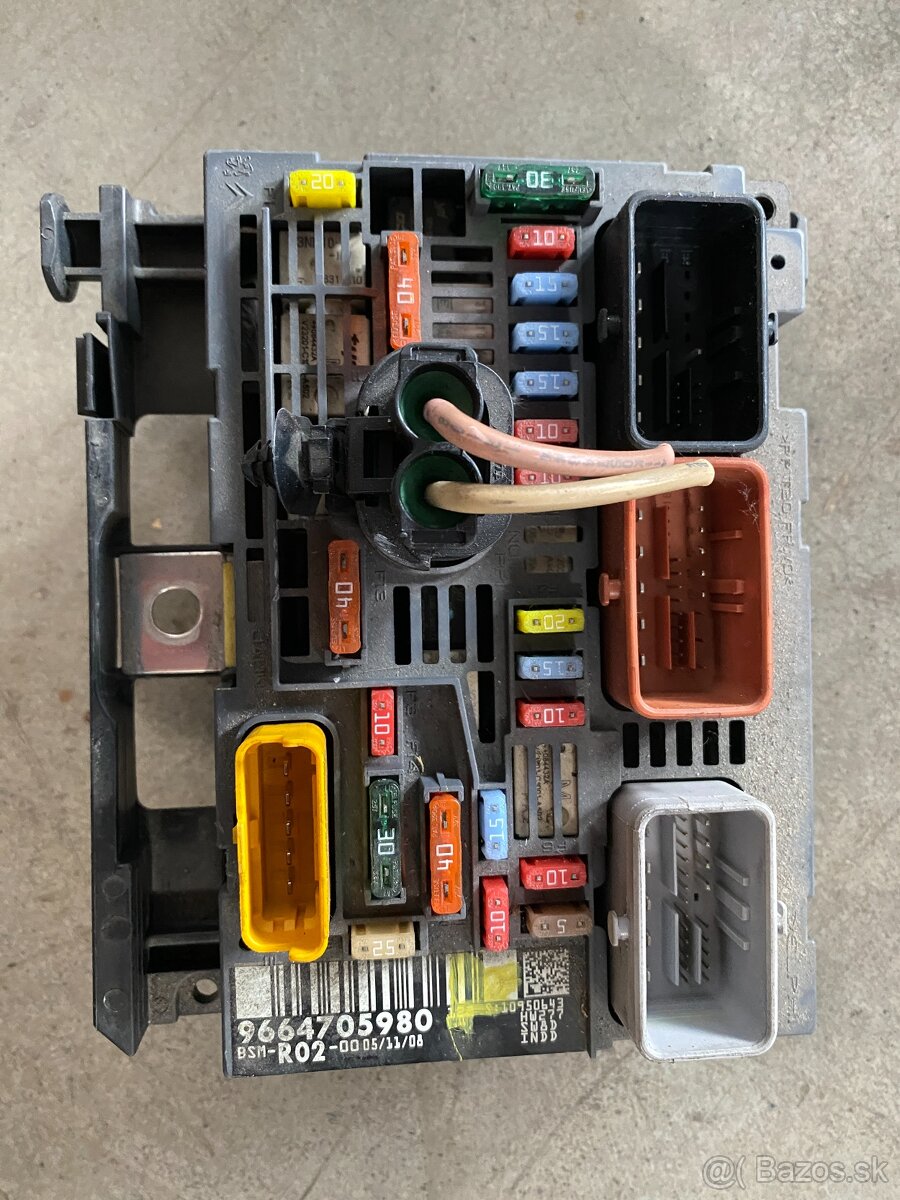 BSM jednotka Peugeot Citroen - 13