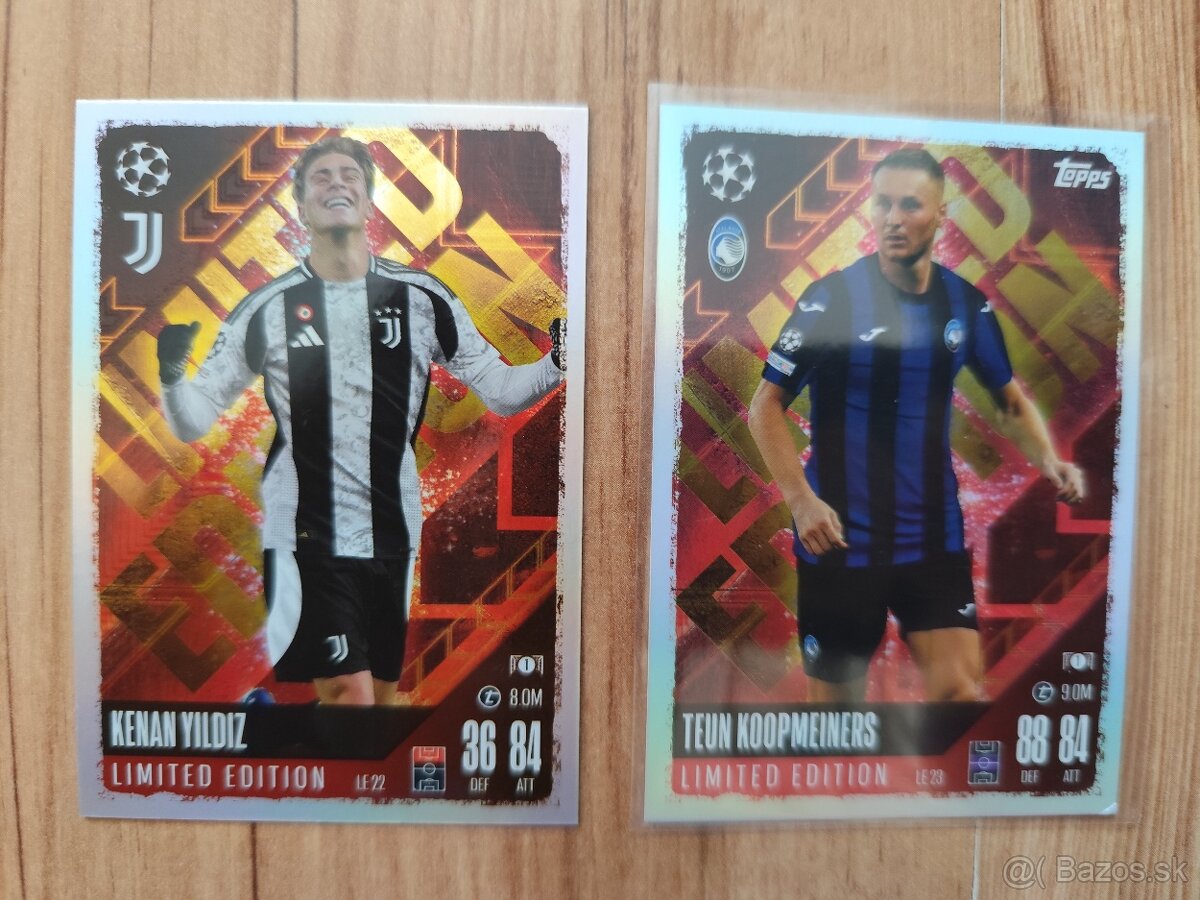 Futbalové kartičky Match Attax 2024/25 - Limit Edition - 13