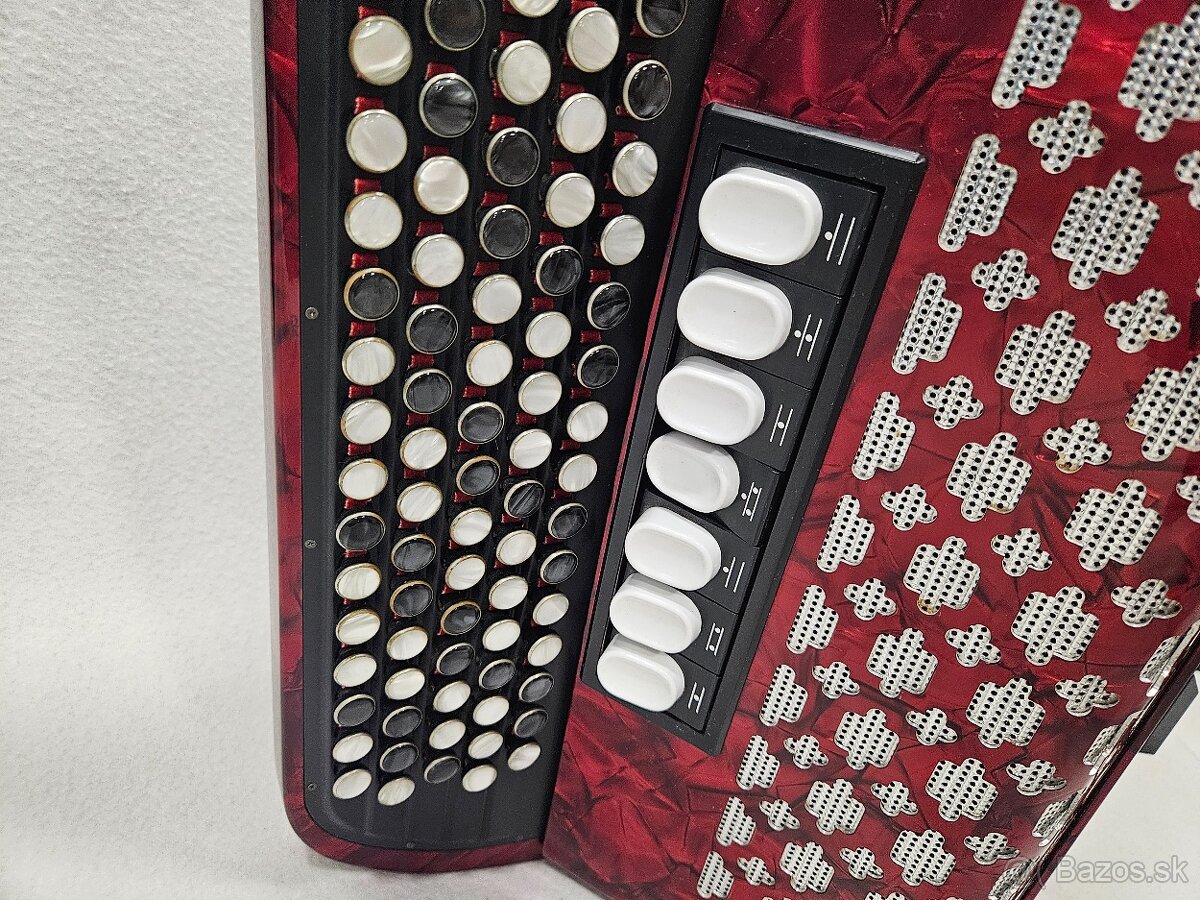Akordeon chromaticky delicia sonorex 120 - 13