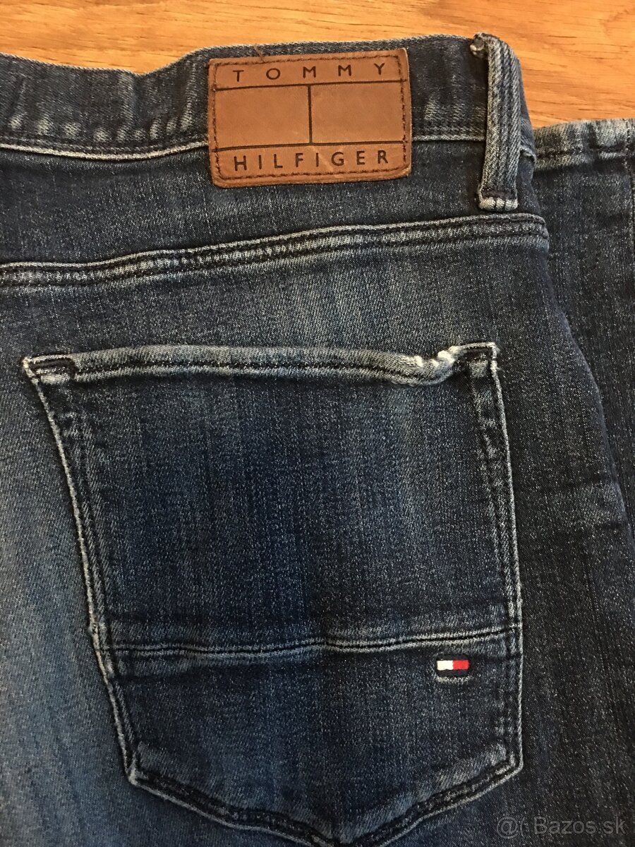 TOMMY HILFIGER originál pánske rifle w33/l36 - 13