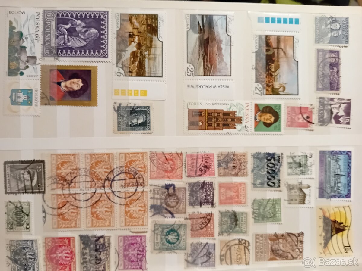 Známky Polsko v albume - 13