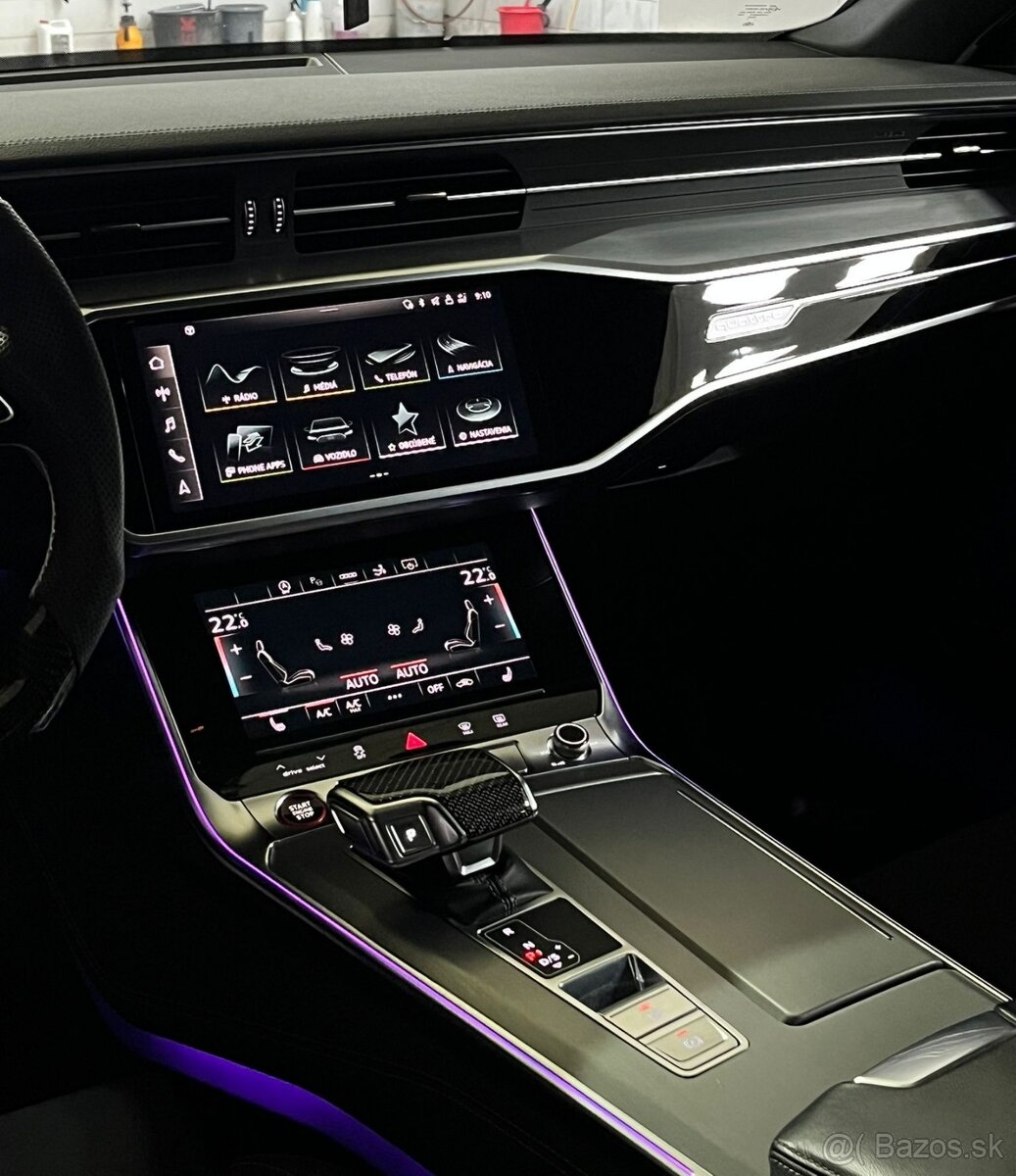 DEKOR INTERIÉROVE LIŠTY AUDI S7 C8 4K - 13