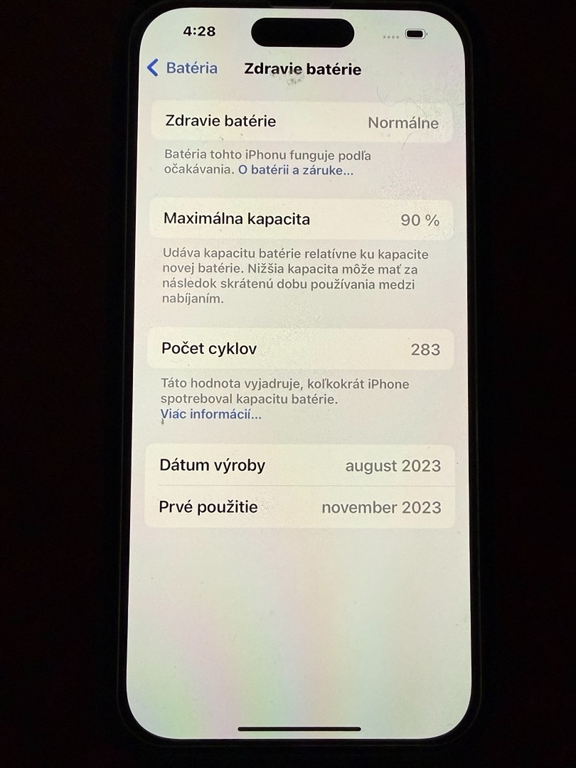 iPhone 15 Black 256GB - 13