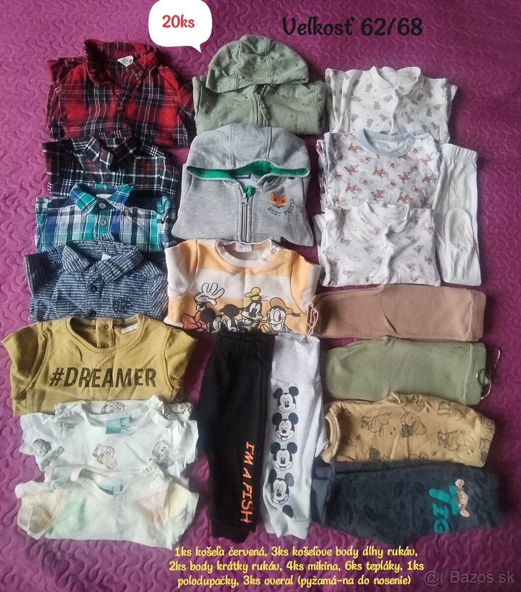 Chlapčenské oblečenie 62,68 - 13