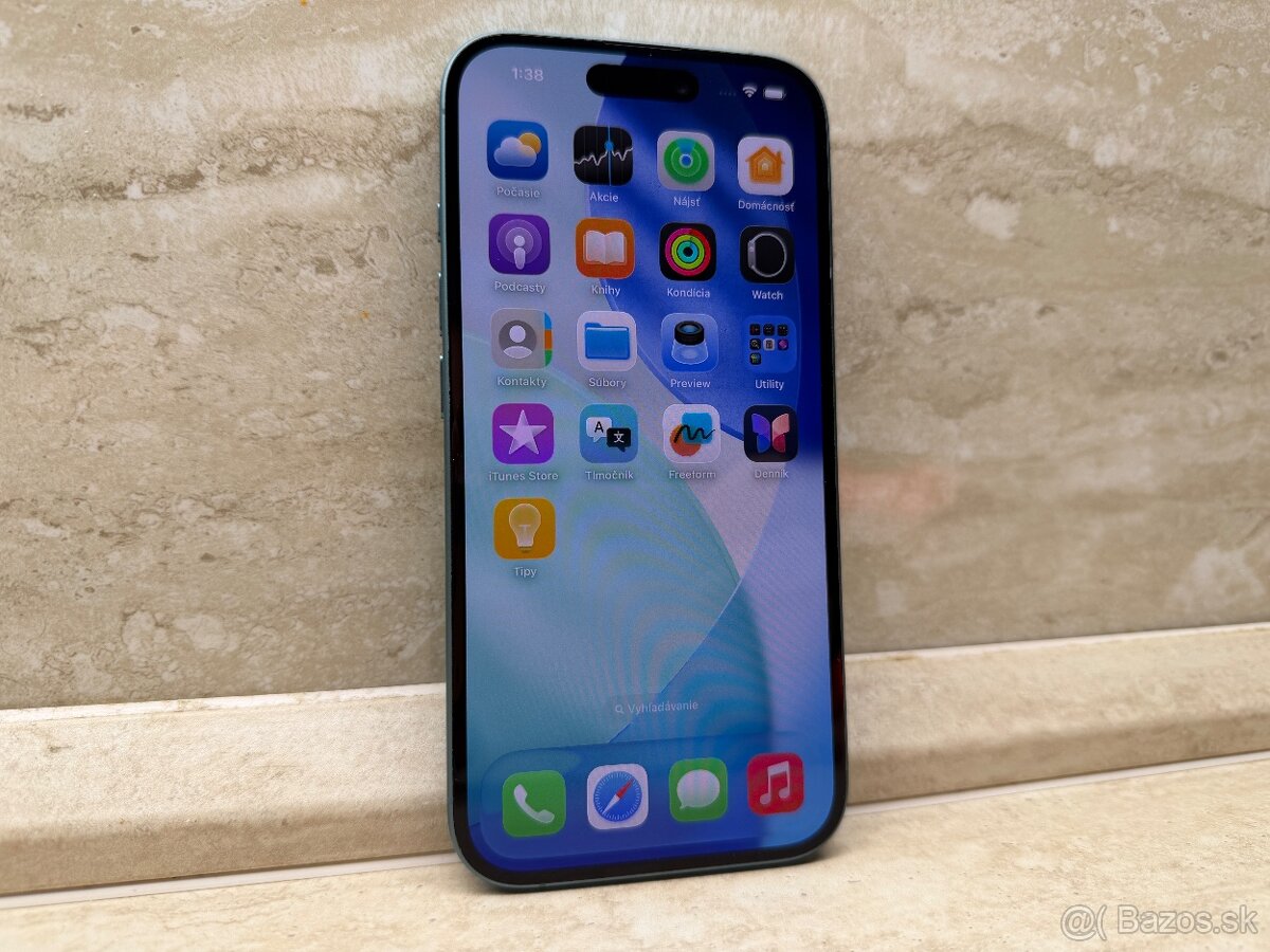 iPhone 16 128GB zelená, batéria: 97% - 13