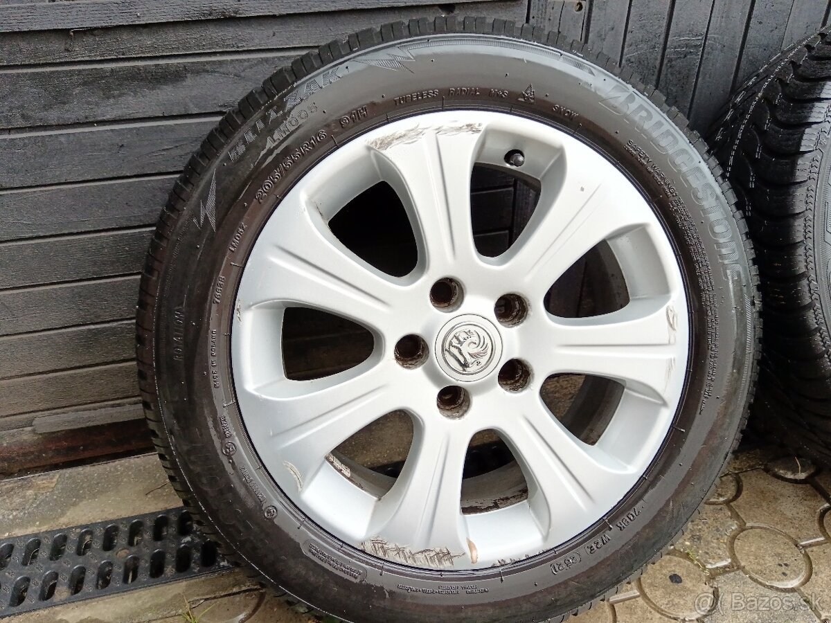 Hlinokove dysky R16 205/55 - 13