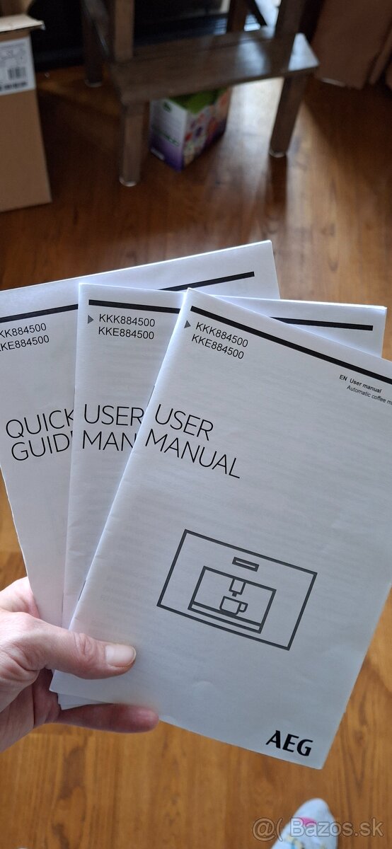 Vstavaný kávovar AEG KKE 8845 00B - 13