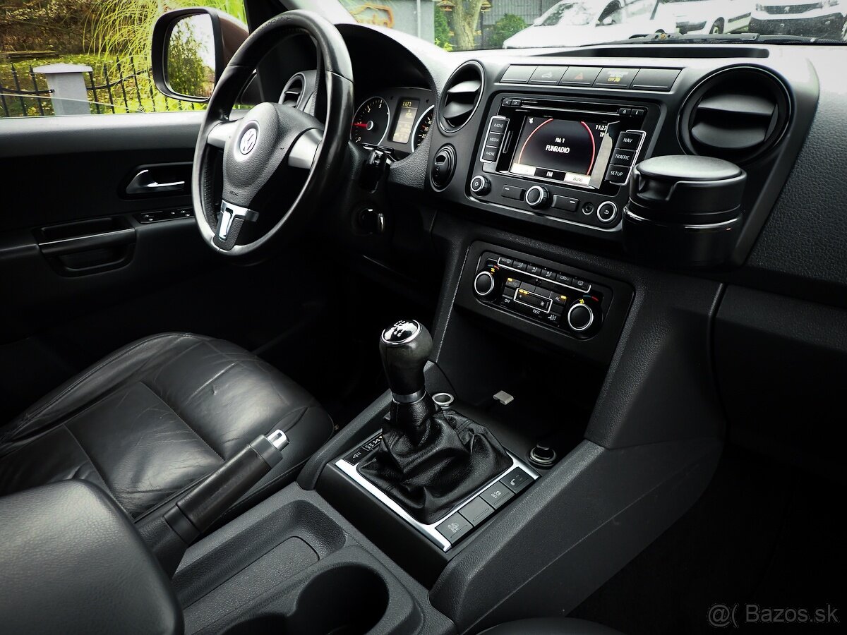 VOLKSWAGEN AMAROK 2.0 BiTDI-120kW REDUKCIA- NAVI- KOŽA-ŤAŽNE - 13