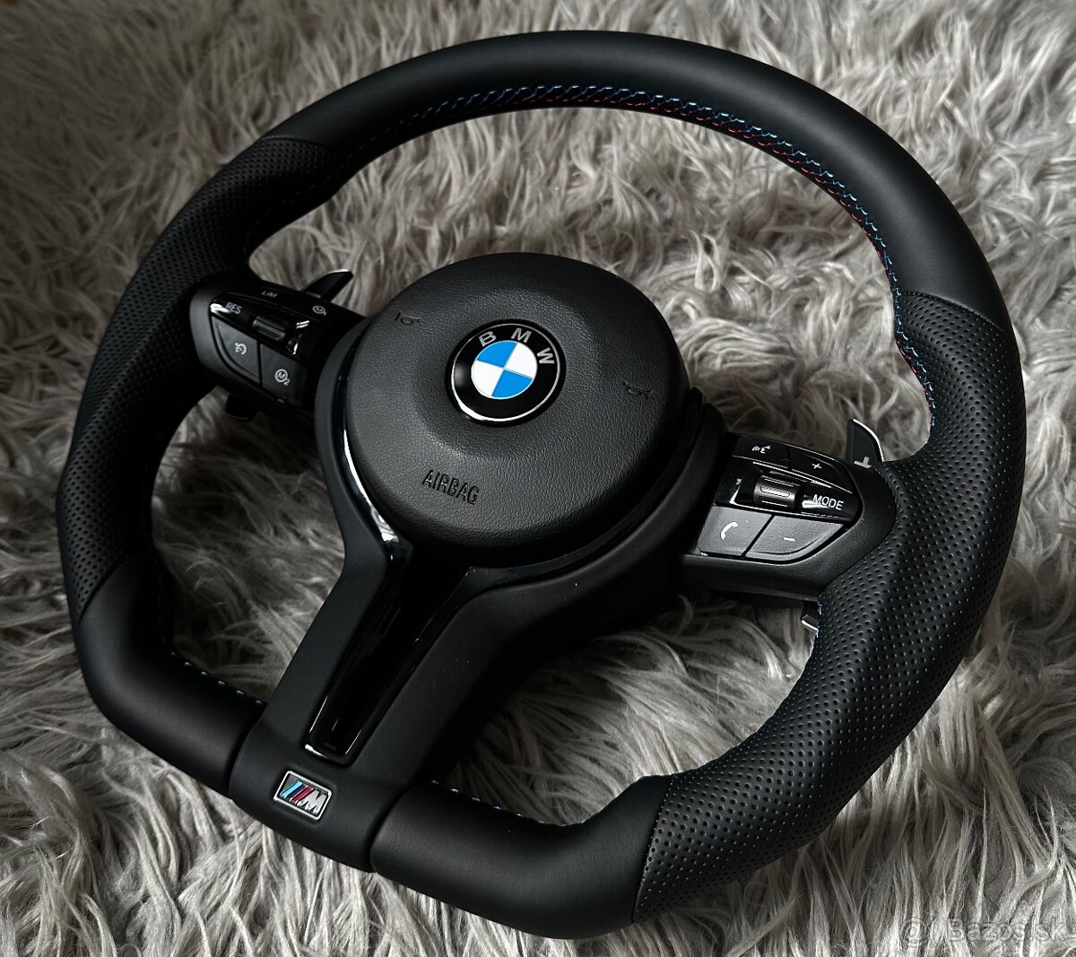 BMW M volant – Alcantara & koža E90 E70 F30 F10 - 13
