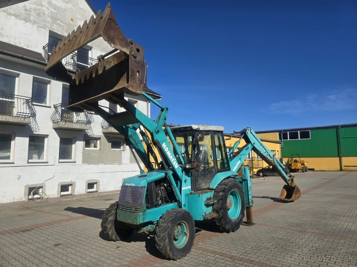 Koparko ładowarka Komatsu 95 rypadlo - 13