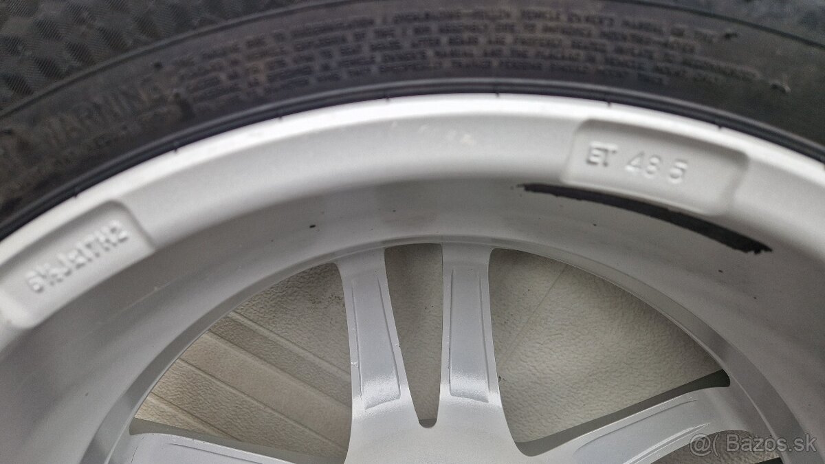 Zimné alu 215/55 R17, 5x112, Continental 870TS - 13