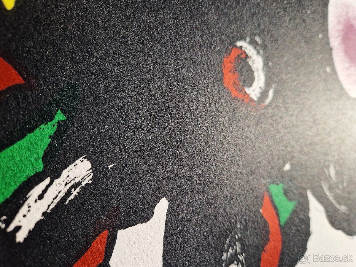 JOAN MIRO - Zľava (Litografia) (Bez rámu), Abstraktný surre - 13