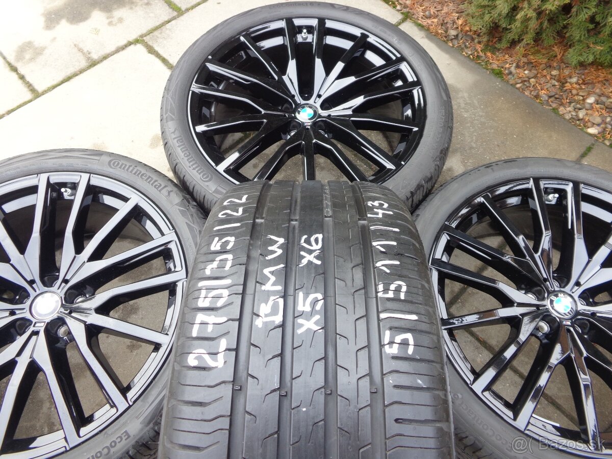 5x112 R22 BMW X6 G06 / X5 G05 letna sada kolies - 13
