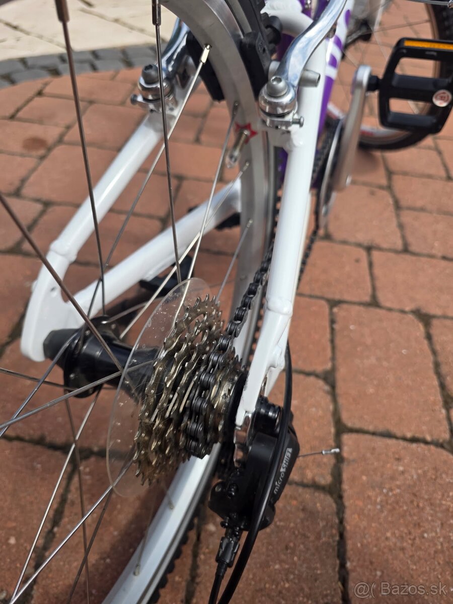 Detsky bicykel Woom 4 fialový - 13