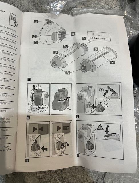 Nadstavec na cestoviny Bosch MUZS6PP mum6 kuchynský robot - 13