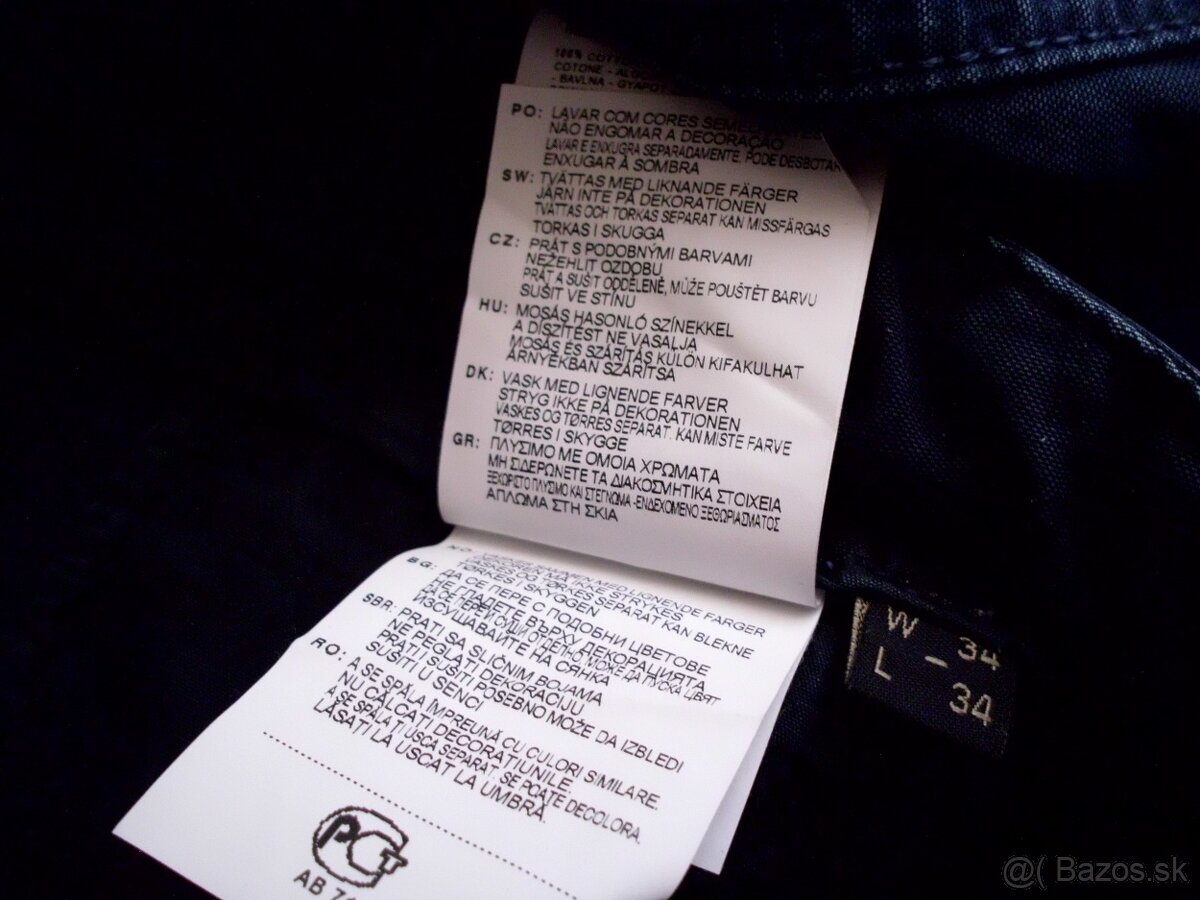 Napapijri pánske chino nohavice M 34/34 - 13