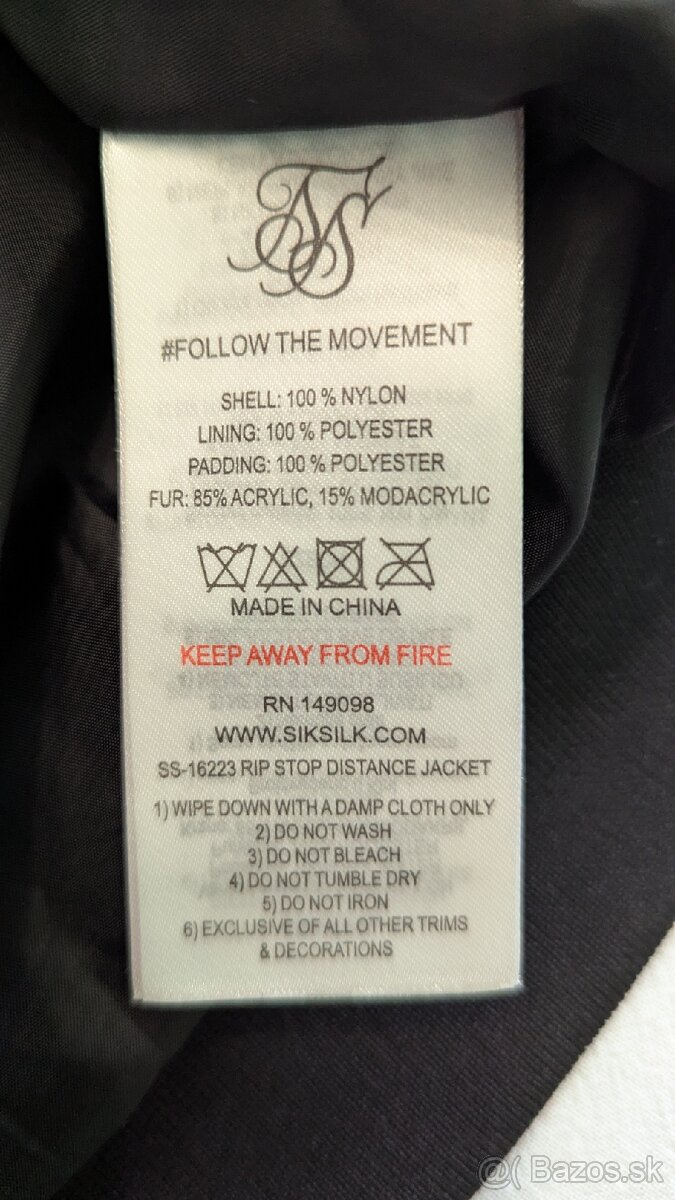 Pánska zimná bunda SikSilk - 13