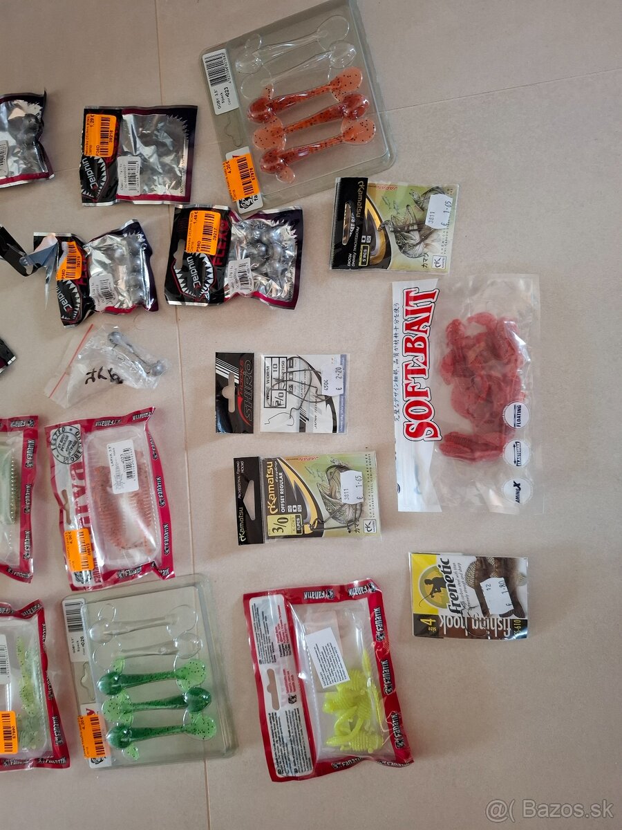 Prívlačové prúty + navijaky + taška - 13