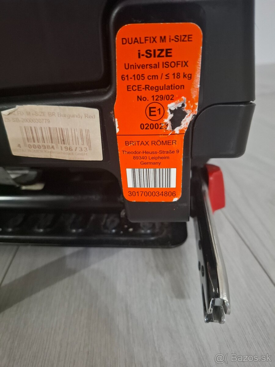 Detska autosedačka Britax romer dualfix M i-size - 13
