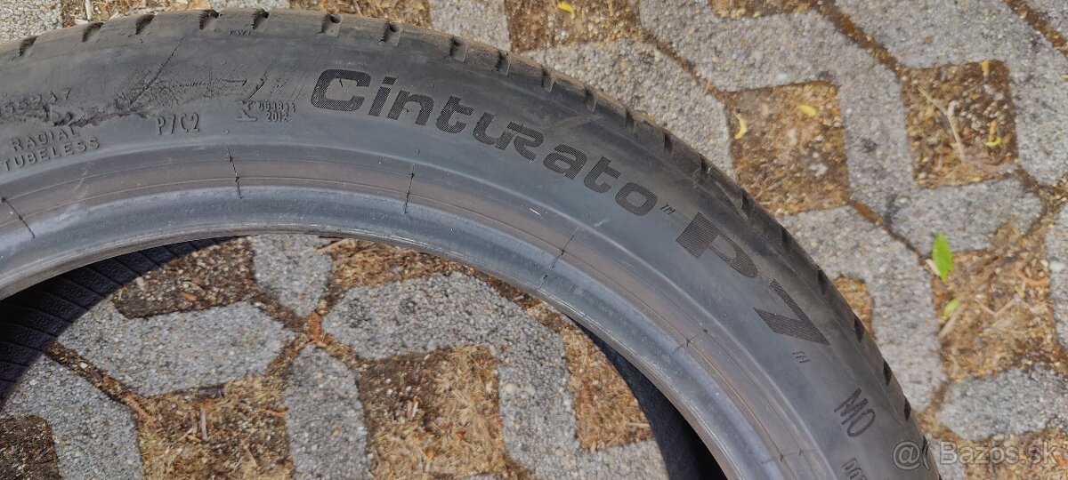 2ks 225/45 R18 2ks 245/40 R18 Pirelli Cinturato P7 - 13