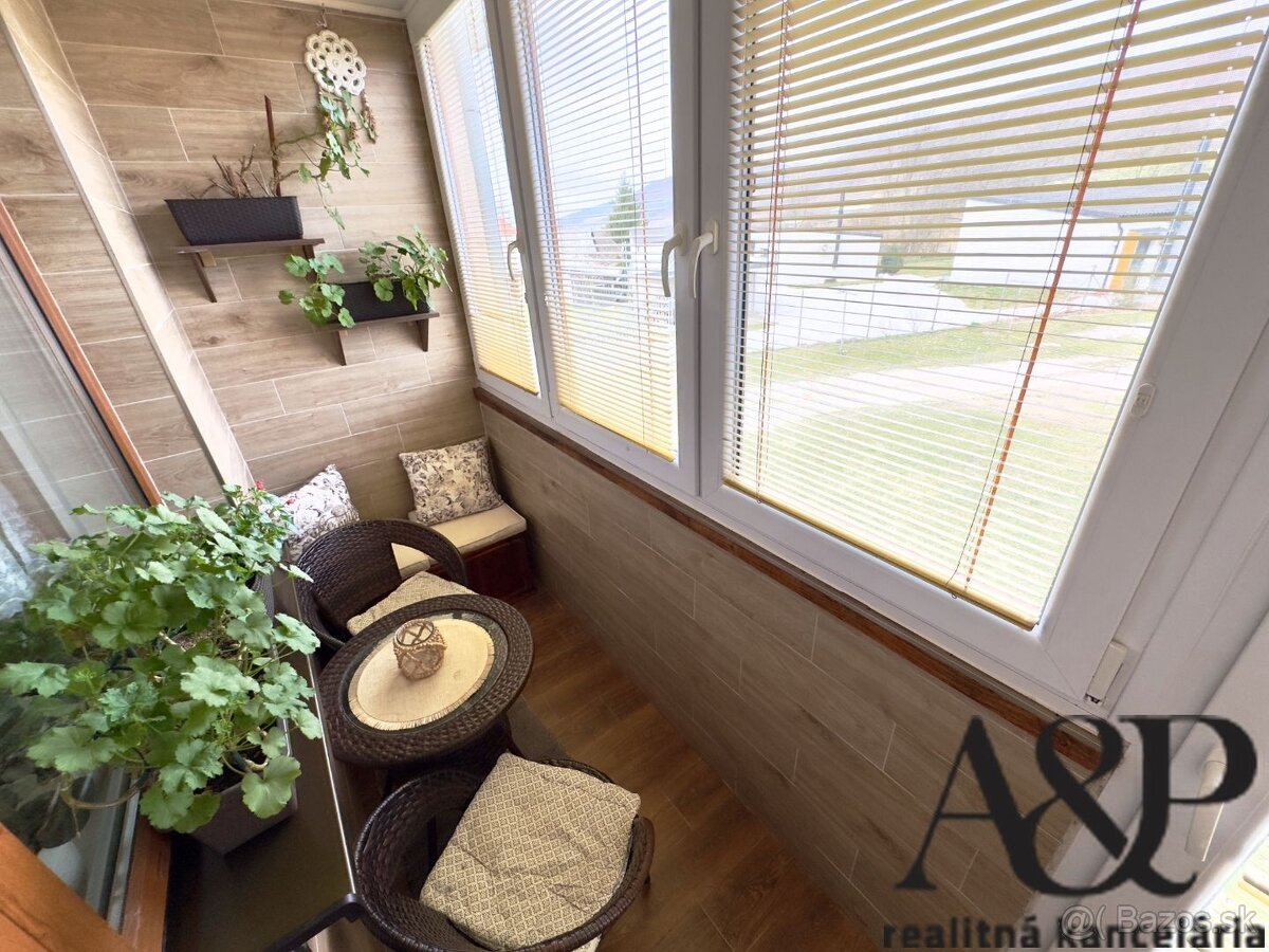 3 IZB. BYT S LOGGIOU,GARÁŽOU A ZÁHRADOU, 68M2, KOŠARISKÁ, ok - 13