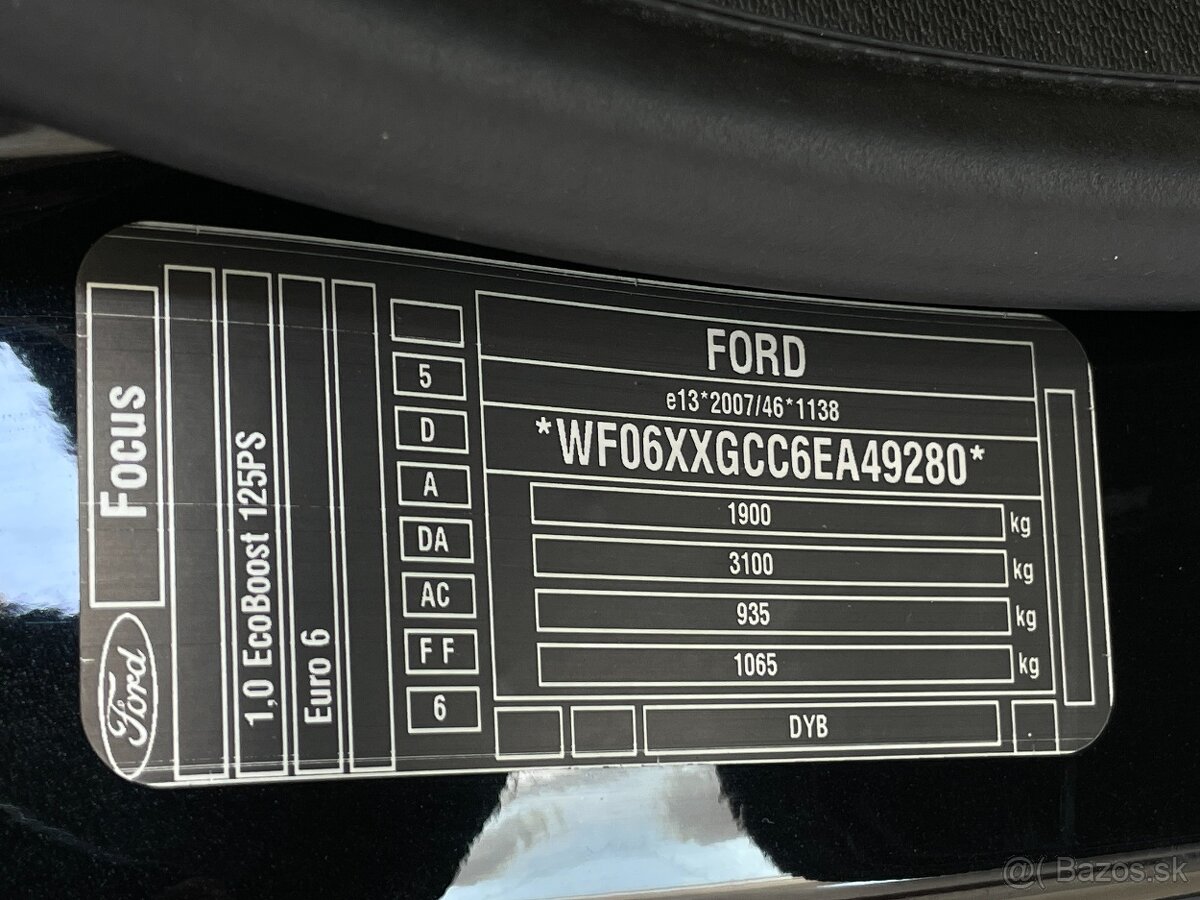 Ford FOCUS 2015 Benzín - 13