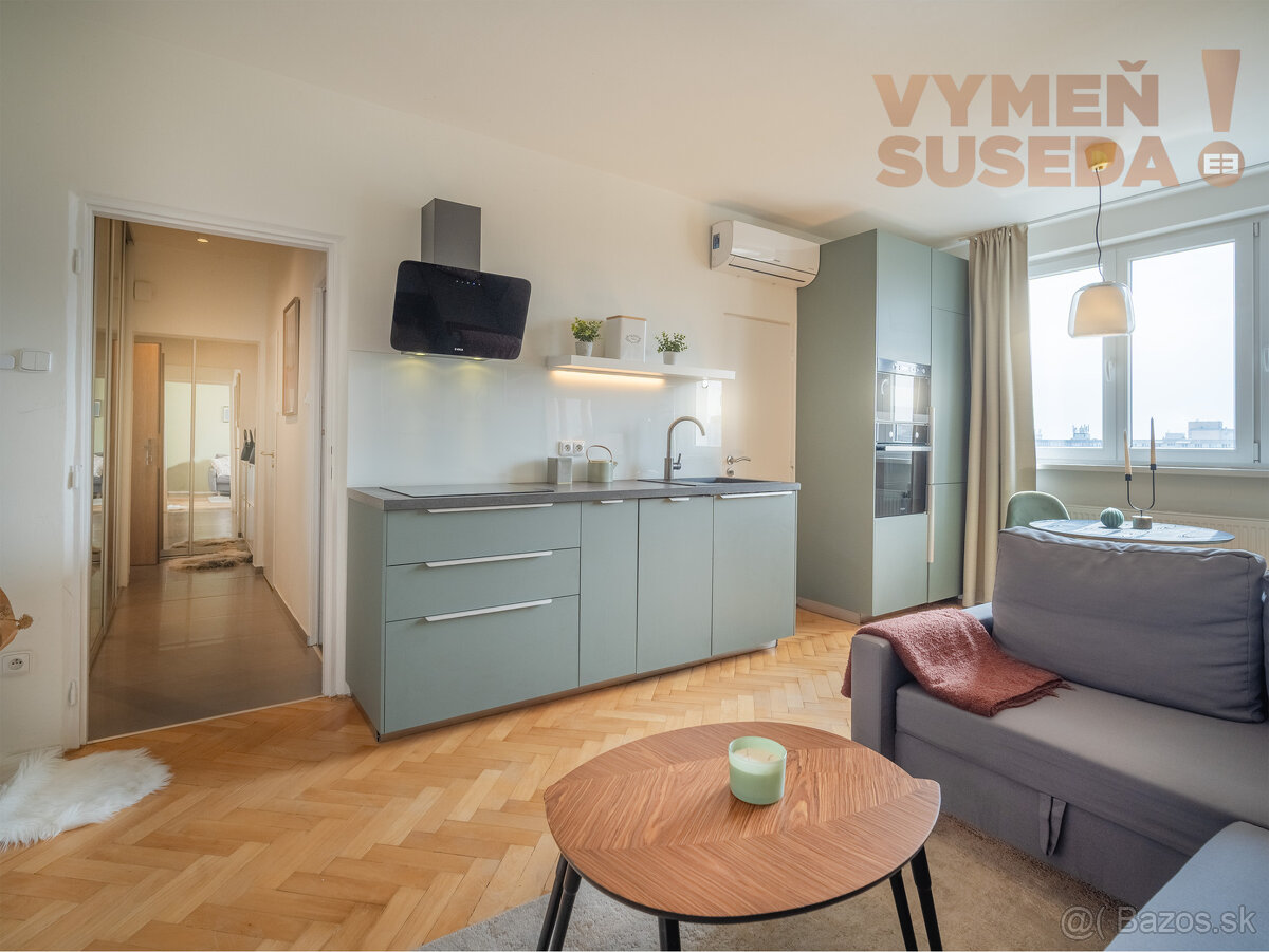 VYMEŇ SUSEDA - VÝNIMOČNÝ 2 IZB. ZREKONŠTRUOVANÝ BYT, BALKÓN – foto 8