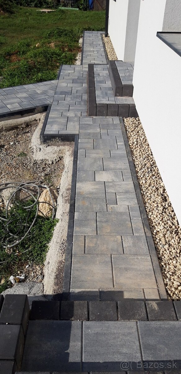Zámková dlažba,ploty pokládka predaj - 13