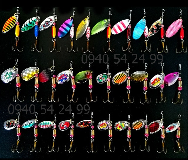 Rybárske potreby - blinkre rotačky blyskáče - 13