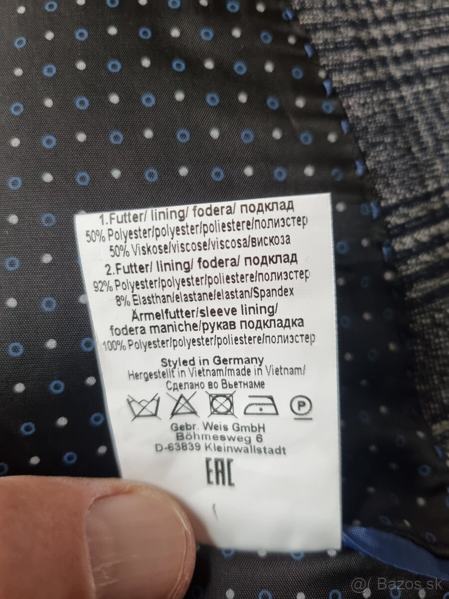 Pánske sako. Weis - 13