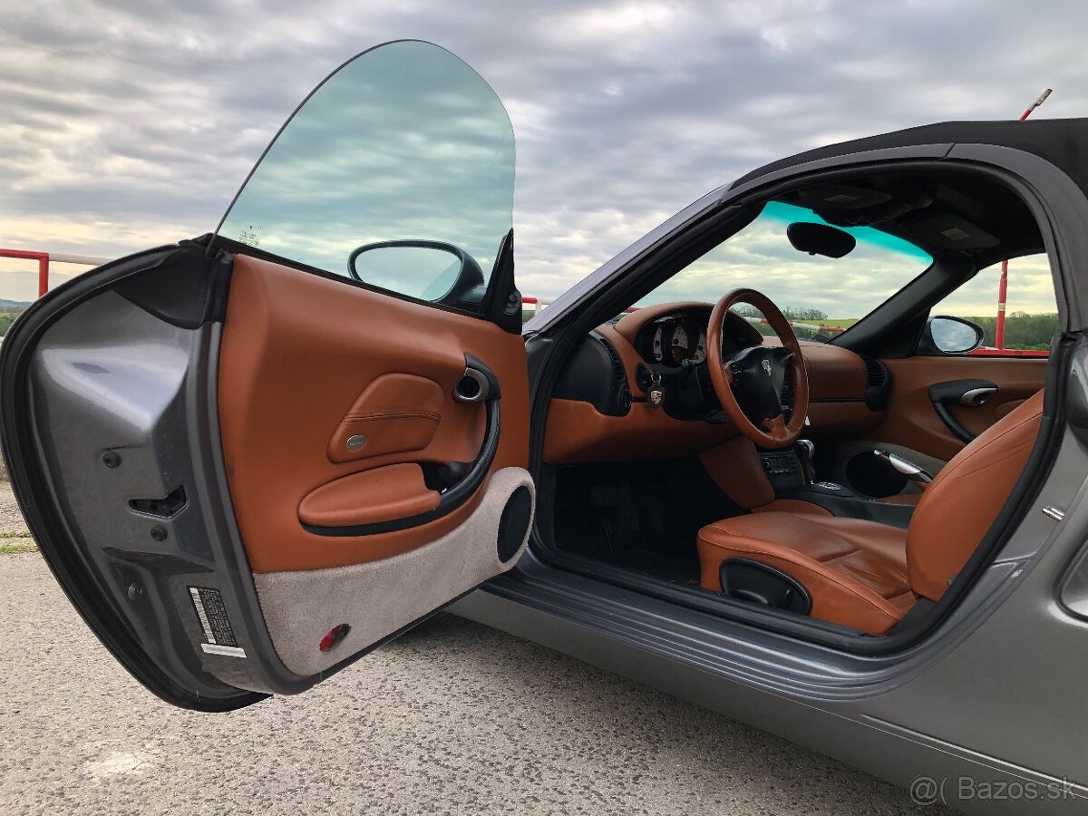 Porsche Boxster 986/X/ Youngtimer, Kabriolet, interiér luxus - 13
