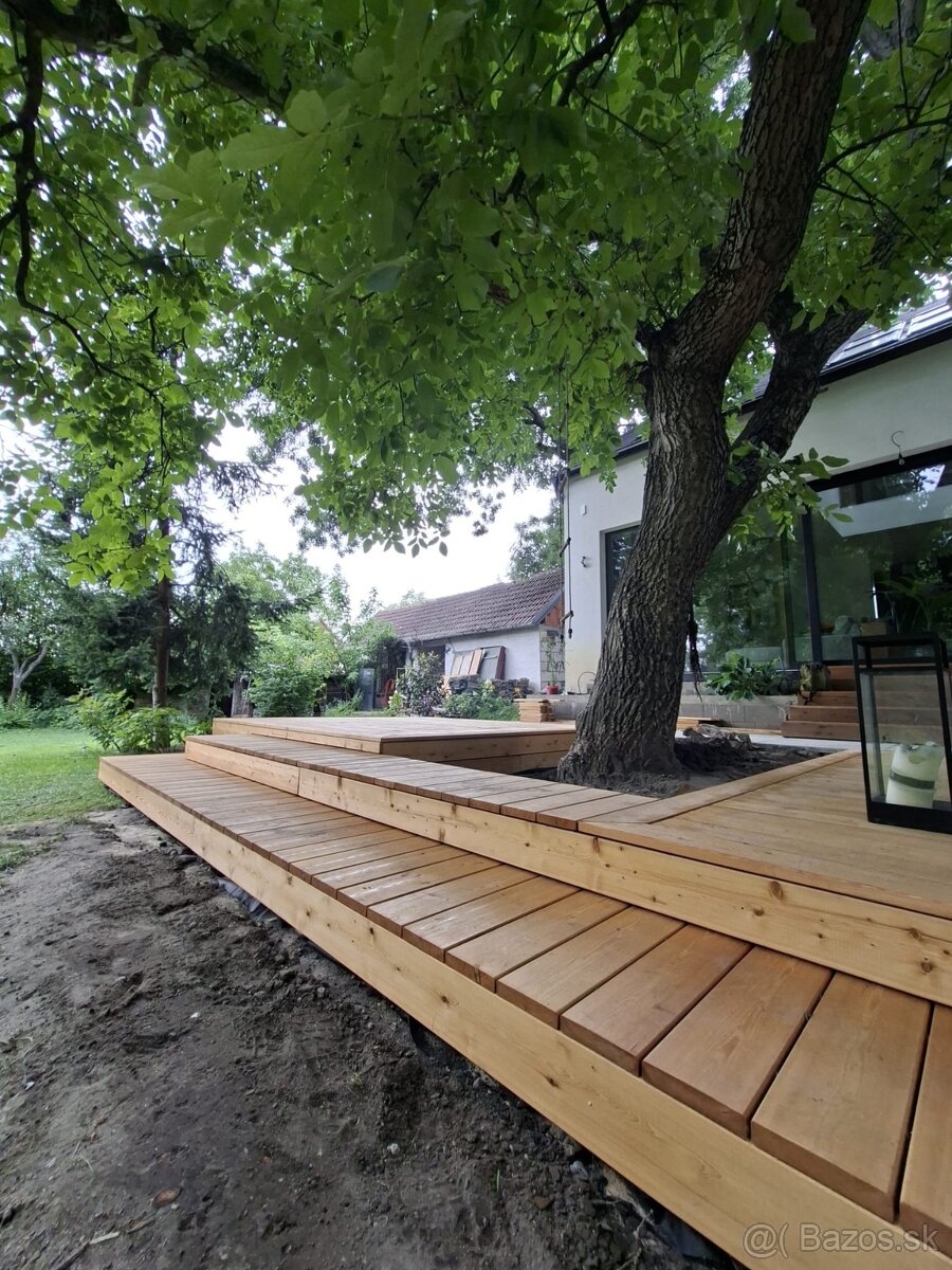 Drevena terasa, terasova podlaha - 13