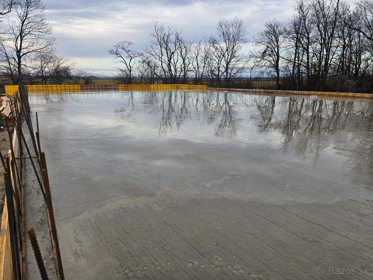 Základy,základové dosky BA,SC,PK a okolie - 13