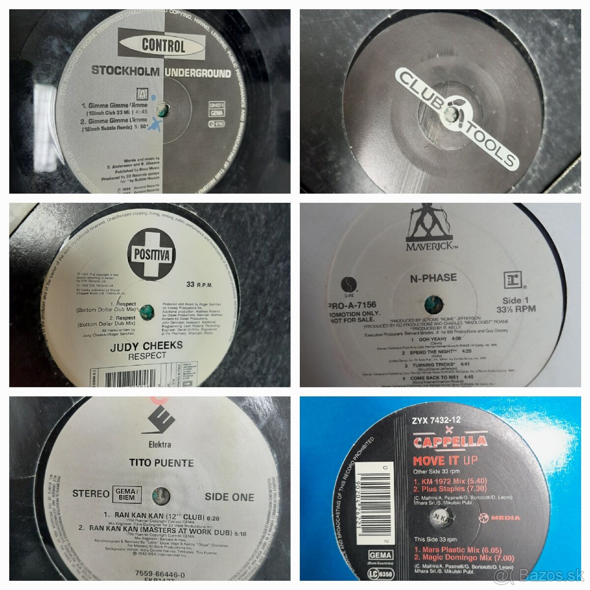 Vinyl Lp platne 90te roky disco pop soul - 13